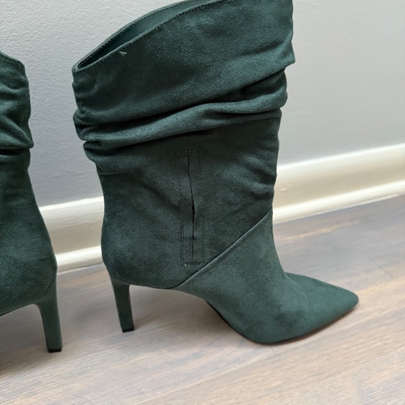Jessica Simpson Faux Suede Emerald Boots 7.5 - Picture 3 of 10